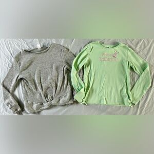 Girls Size 12 Top Lot Carter’s & Gymboree Long Sleeve Shirts Prima Ballerina